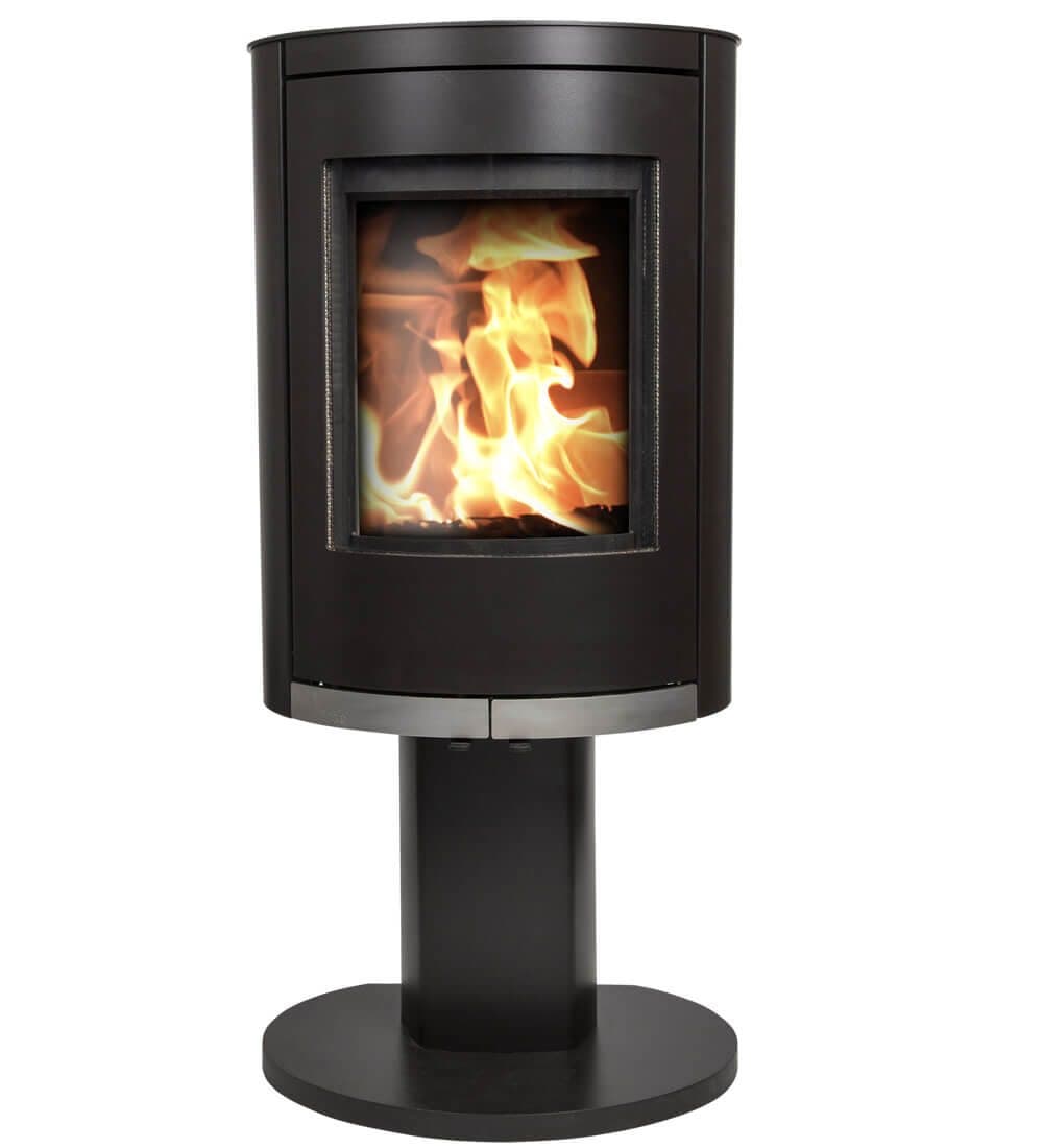 MI Fires Ovale Tall 5kW Pedestal stove